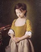 Pietro Antonio Rotari Portrait of a Young Girl oil painting